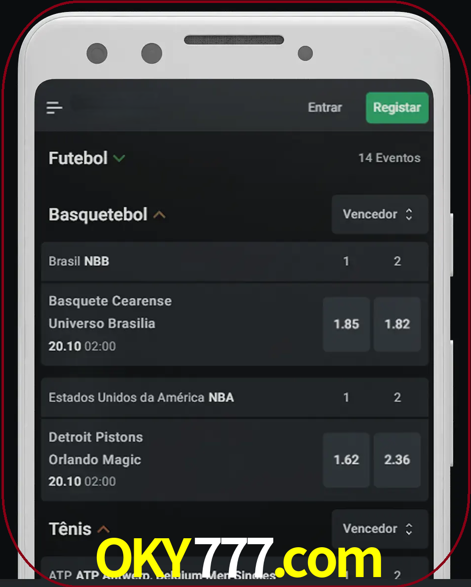 Aposte e assista aos esportes em formato ao vivo.