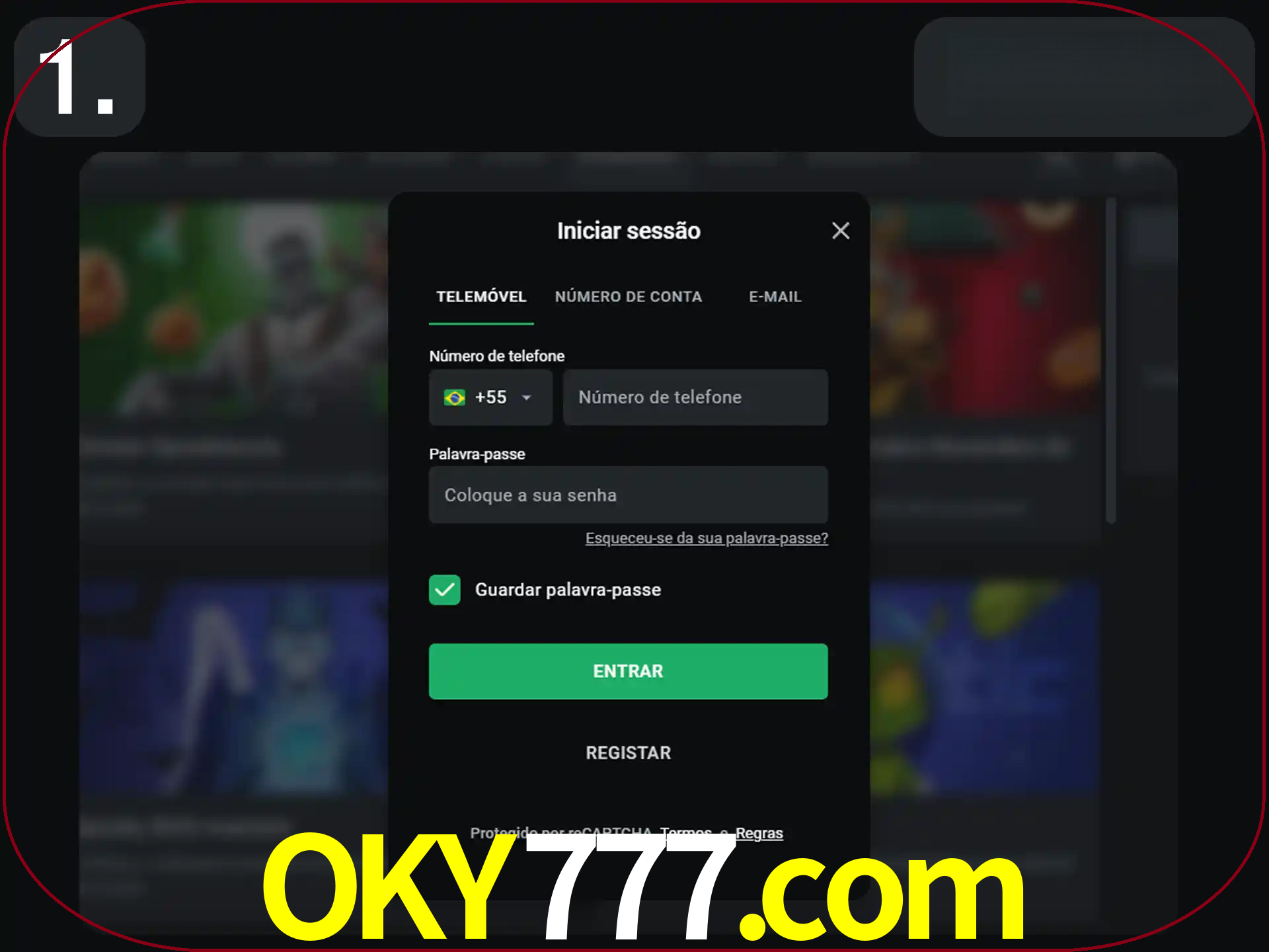 Acesse o site.