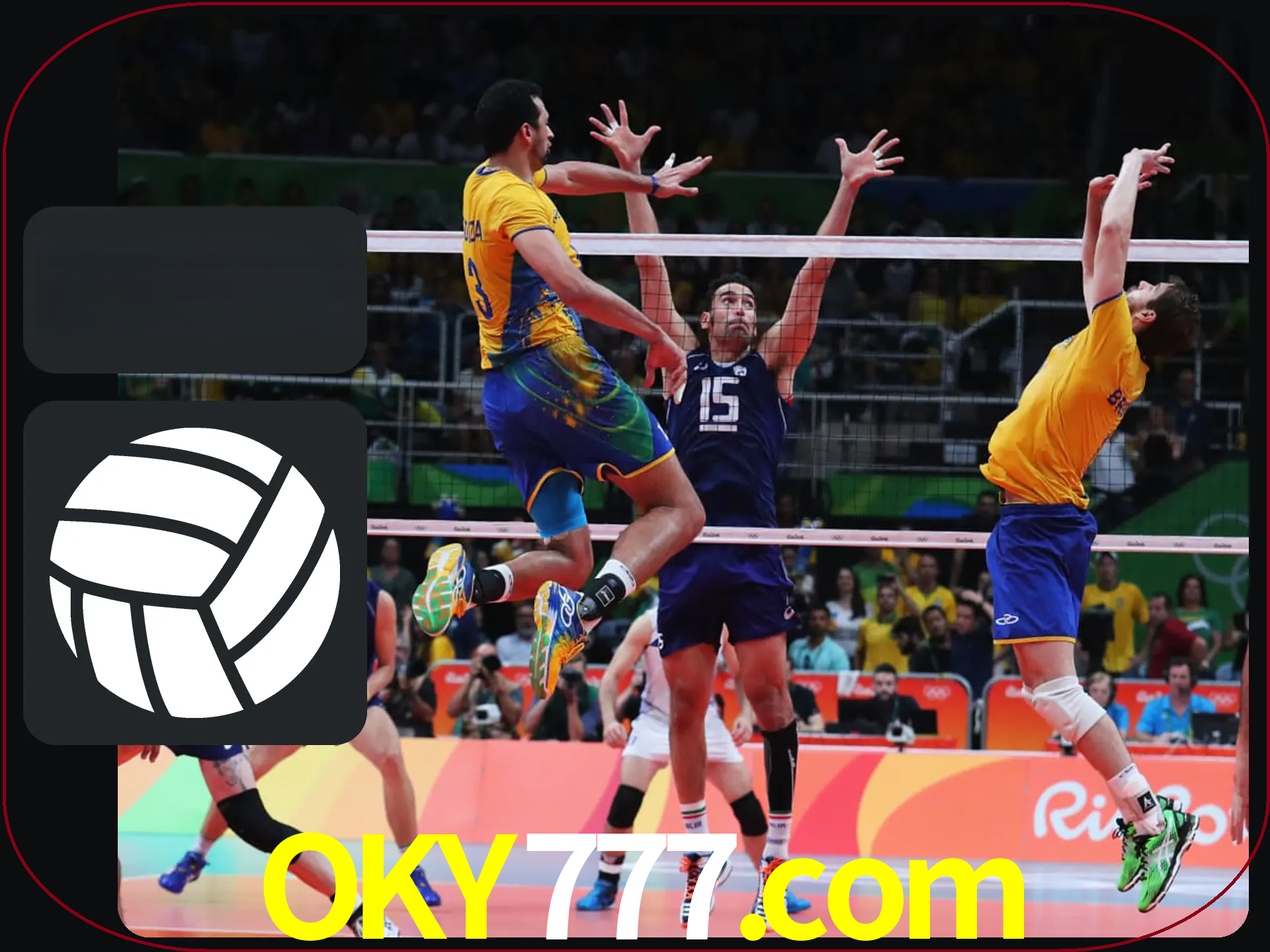 Fazer enormes ganhos apostando nas equipes de vôlei.